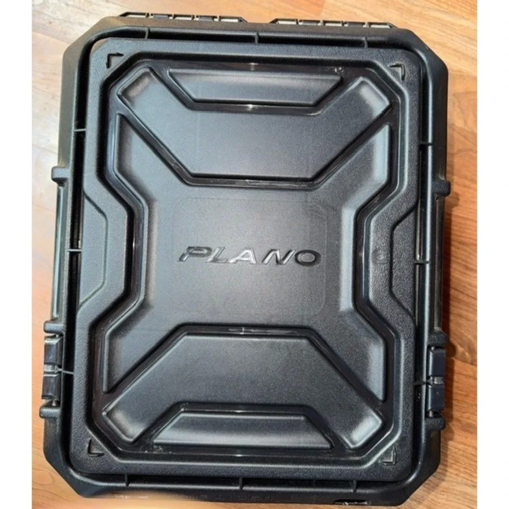 Plano 1071650 Tactical Ammo Crate Black Storage Box Tote Travel